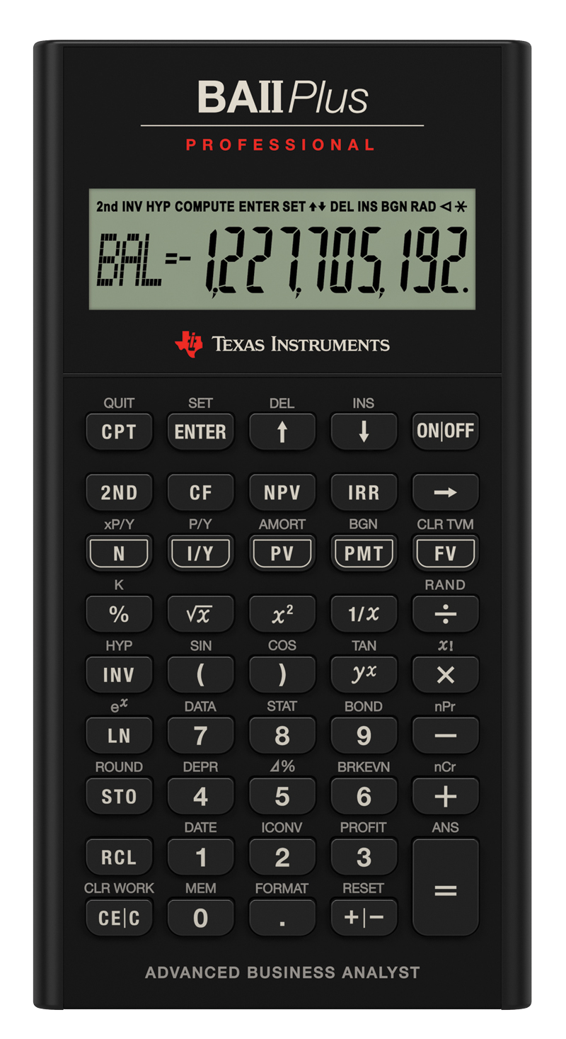 calculadora-financeira-texas-instruments-ti-ba-ii-plus-pro
